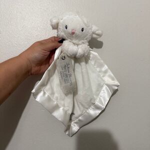 Baby Aspen Bedtime Blessings Prayer Lamb Lovie Silver Cross Security Blanket